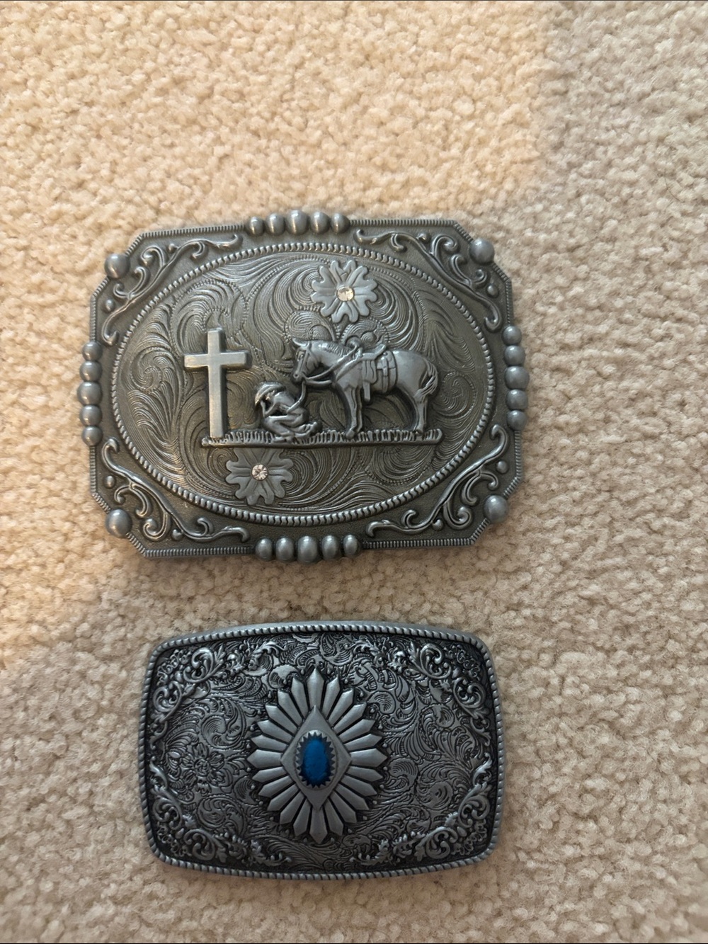 Western belt buckles